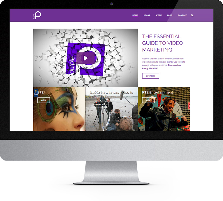 Purple - A specialist TV and video production company
